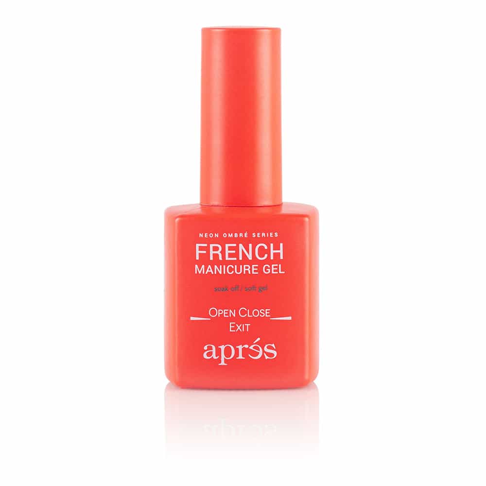 White Smoke Apres French Manicure Gel Ombre - Open Close Exit AB-142