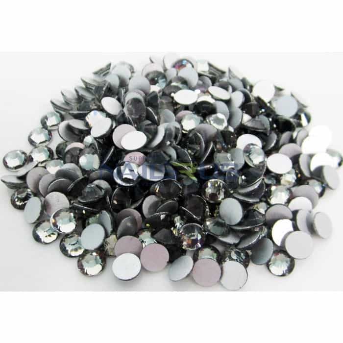 White Smoke Pave Crystal Pedicure 244 Pack - Black Diamond