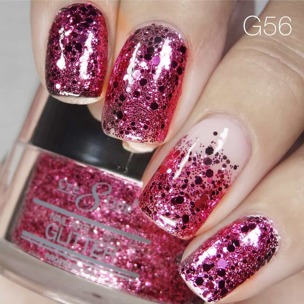 Tan Cre8tion Nail Art Glitter 1 fl oz/30g Glitter 56