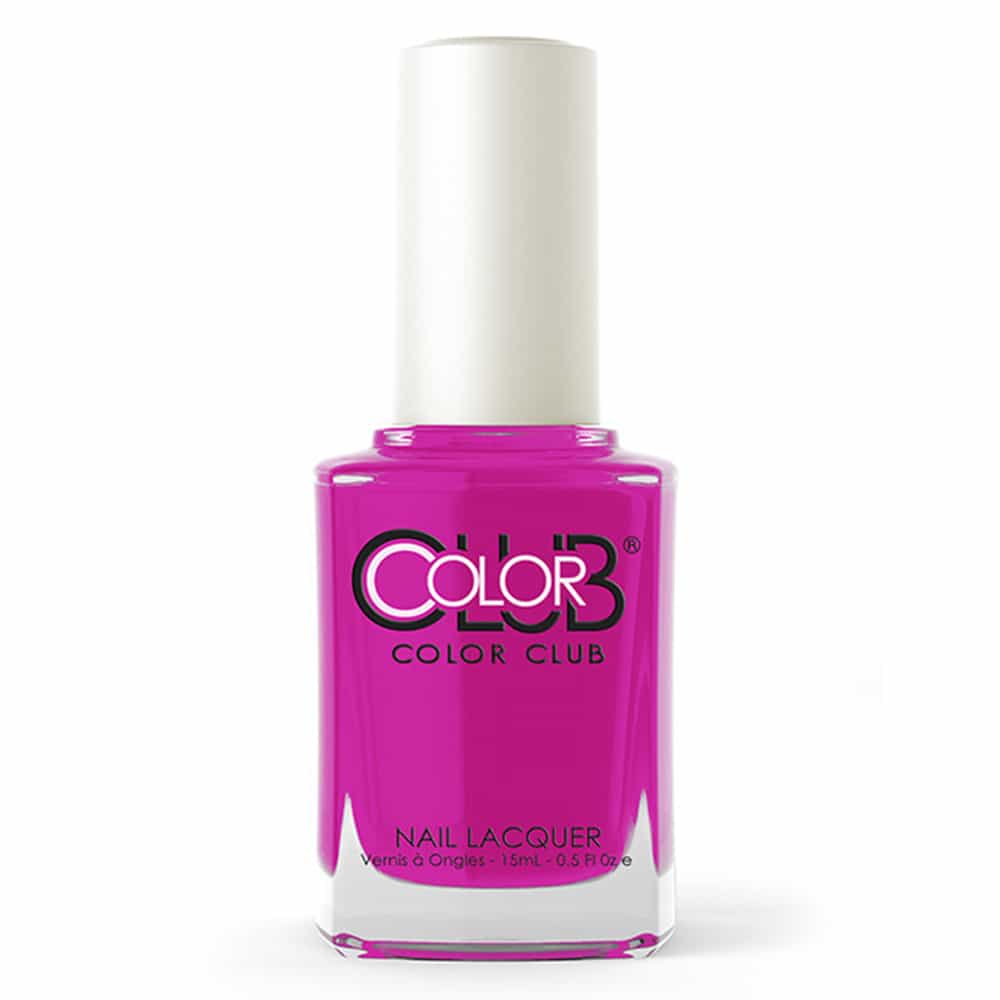 White Smoke Color Club Neon Peace Out Purple 0.5 oz. - 15 ml