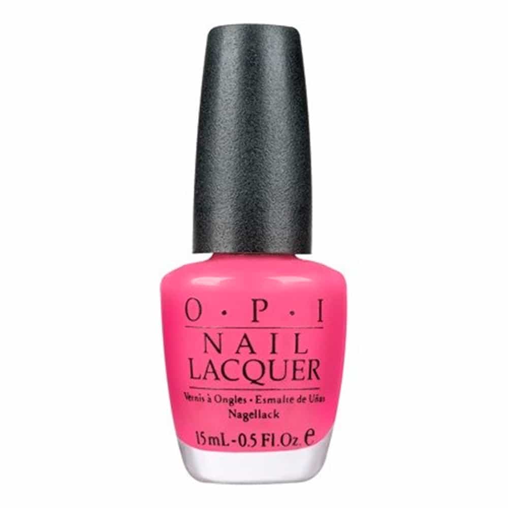 White Smoke OPI La Paz-itively Hot (Frost) 0.5 oz. NL A20