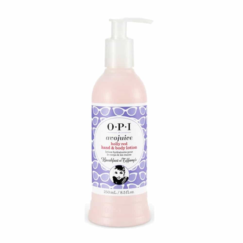 White Smoke OPI Avojuice Holly Red Hand&Body Lotion 8.5 oz HR H39