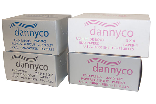 DannyCo Perm End Papers 2.5″ x 3.5″