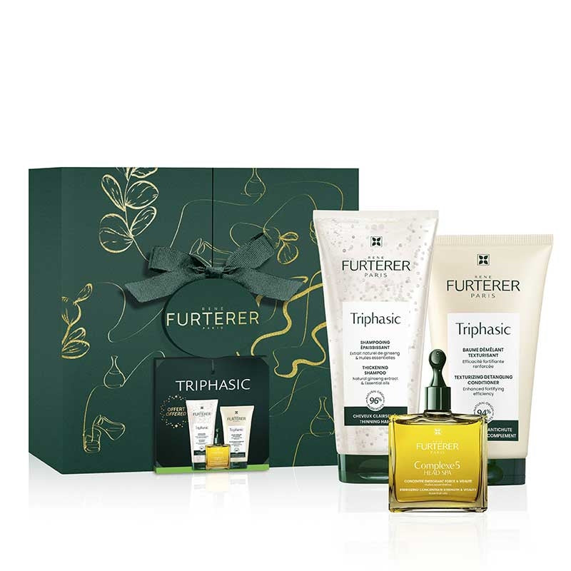 White Smoke Rene Furterer Triphasic Holiday Pack Strengthening