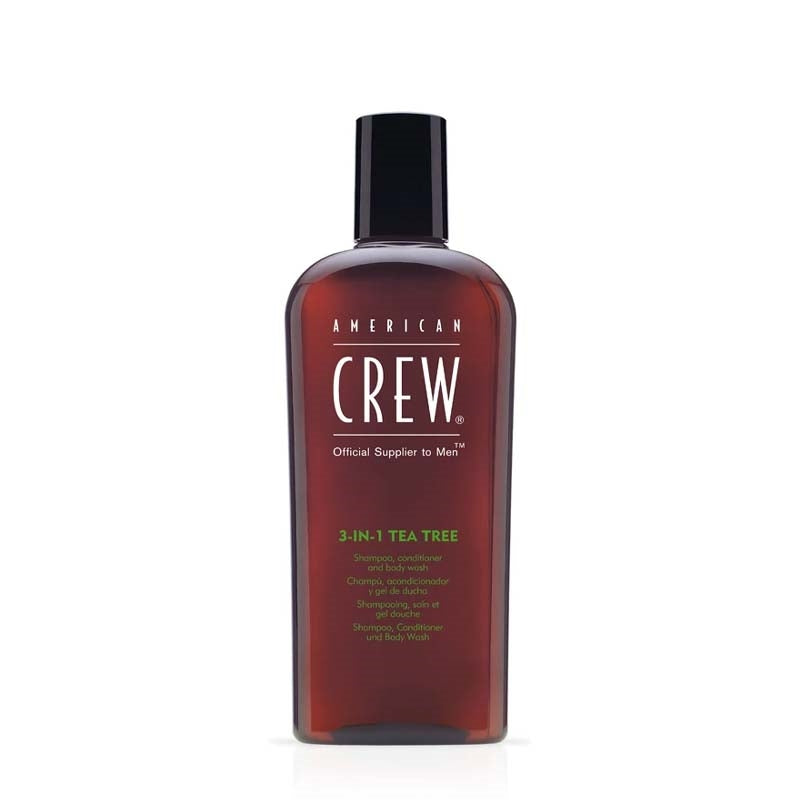 White Smoke American Crew 3in1 Tea Tree Shampoo 250ml