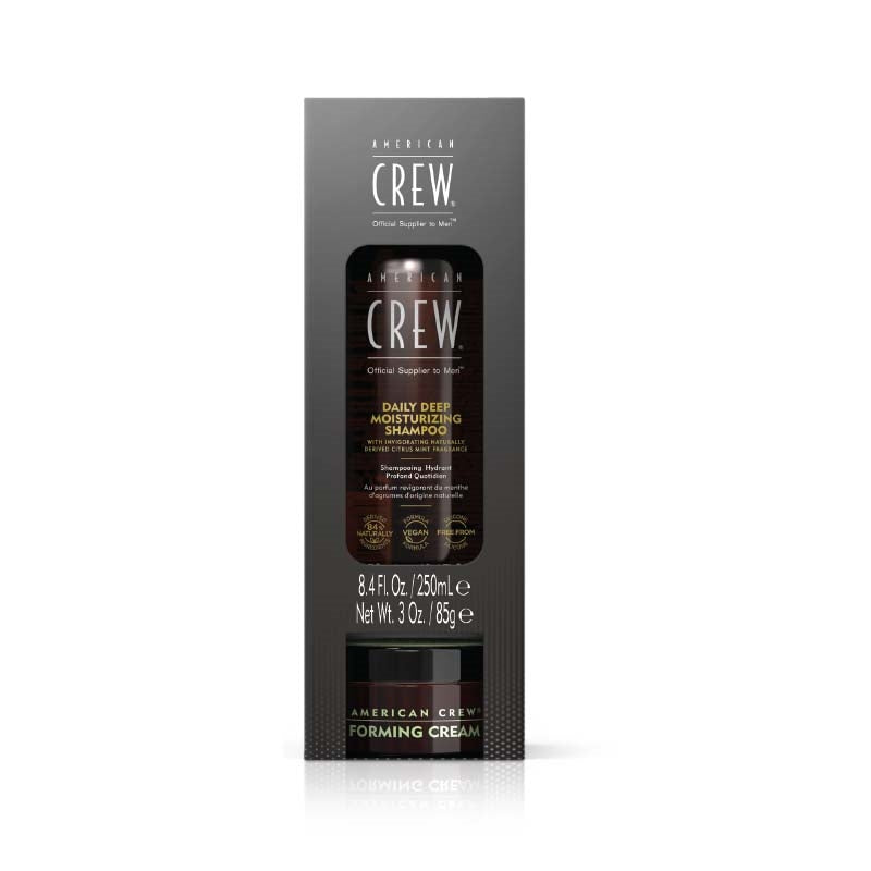 Dark Slate Gray American Crew Father's Day Form Cream & Daily Cleanse SH Duo