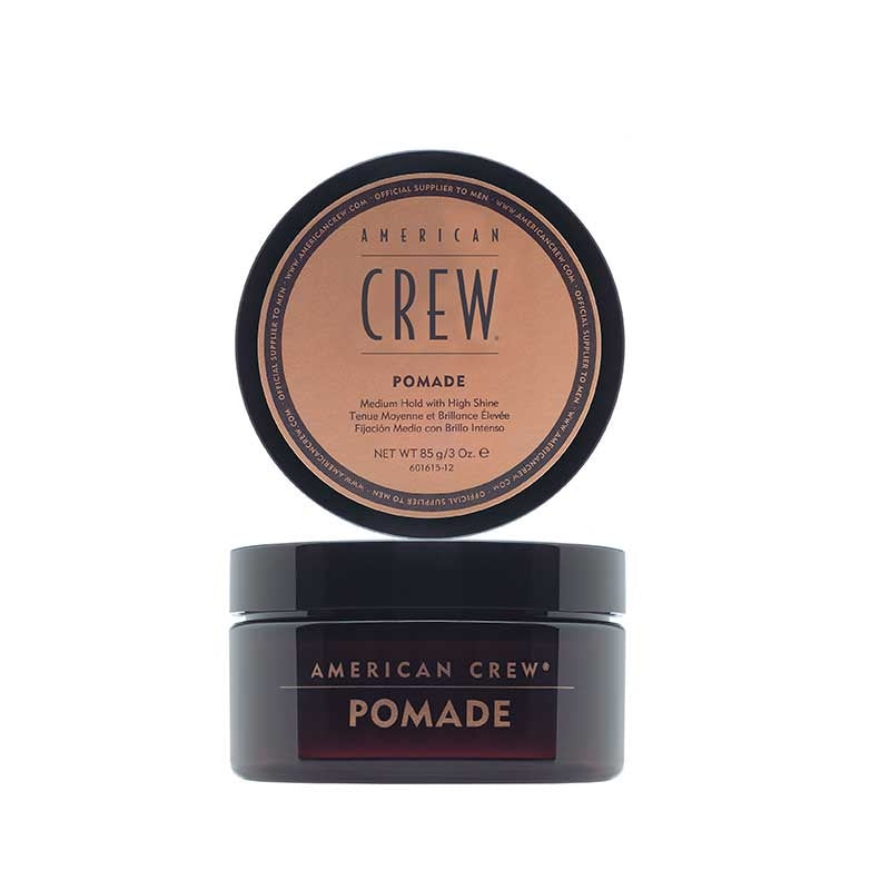 White Smoke American Crew Pomade Med Hold High Shine 85g