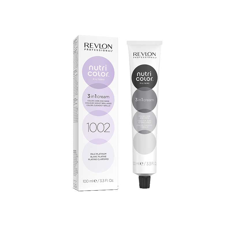 White Smoke Revlon Nutri Color Creme 1002 Pale Platinum 100ml