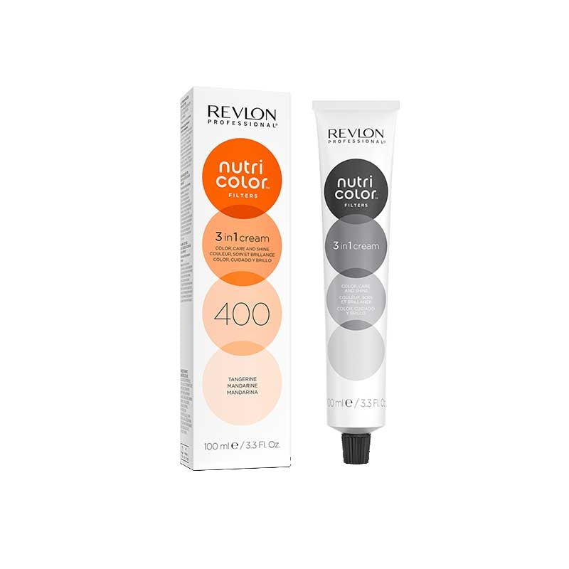 White Smoke Revlon Nutri Color Creme 400 Tangerine 100ml