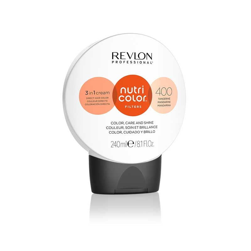 White Smoke Revlon Nutri Color Creme 400 Tangerine 240ml