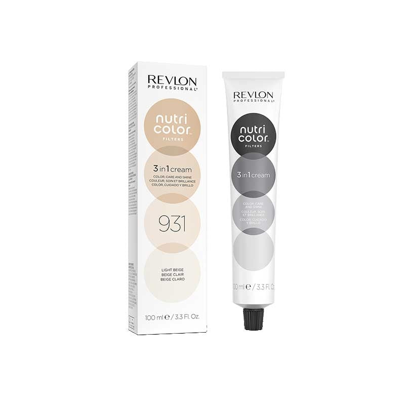White Smoke Revlon Nutri Color Creme 931 Light Beige 100ml
