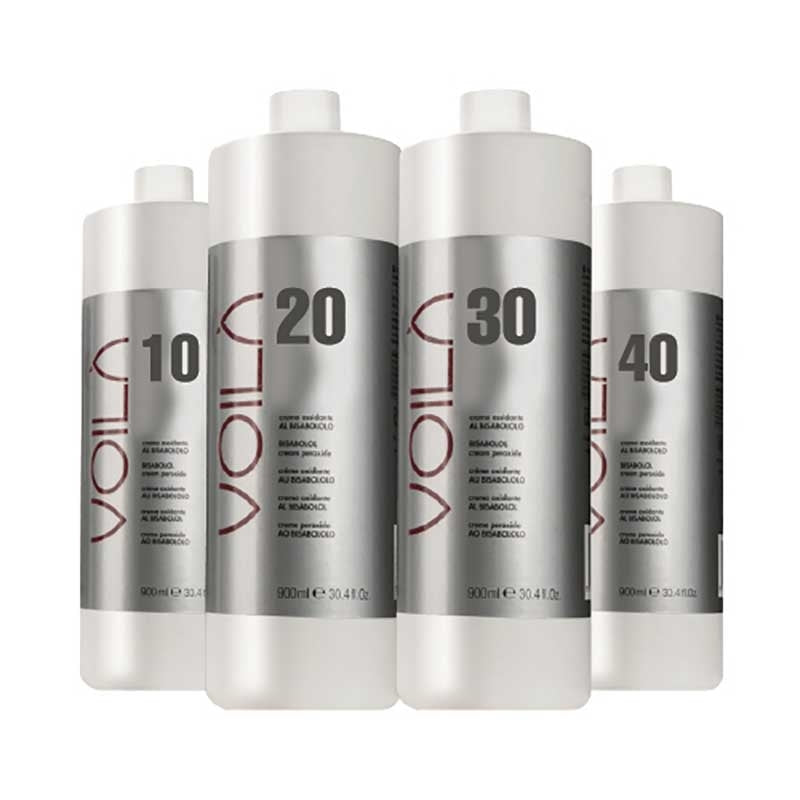 Light Gray Voila 3C Intense Cream Peroxide 20V 900ml