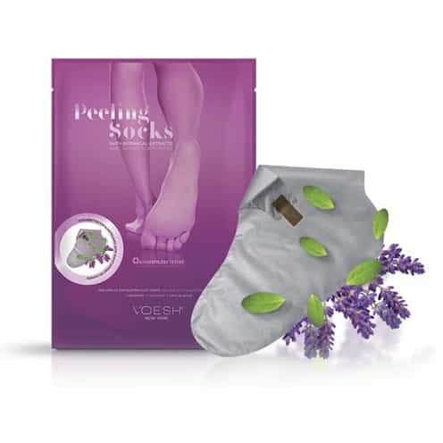 White Smoke Voesh Peeling Socks W/Botanical Extracts VFP101LVR/02043