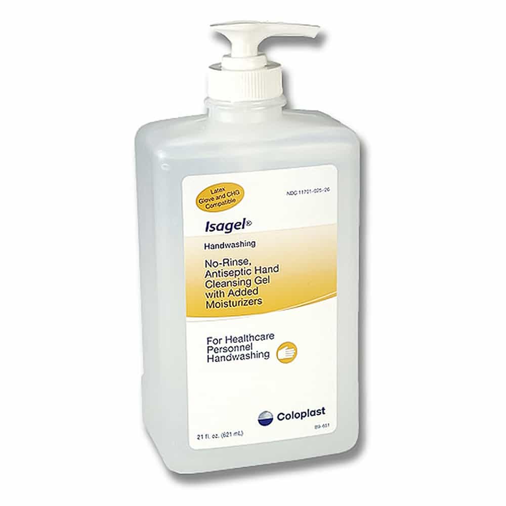 White Smoke Isagel No-Rinse Antiseptic Hand Cleansing Gel 621 ml COL1645