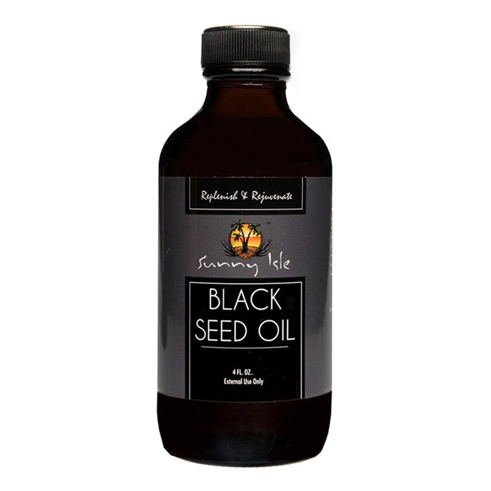 Black SUNNY ISLE Black Seed Oil (4oz)