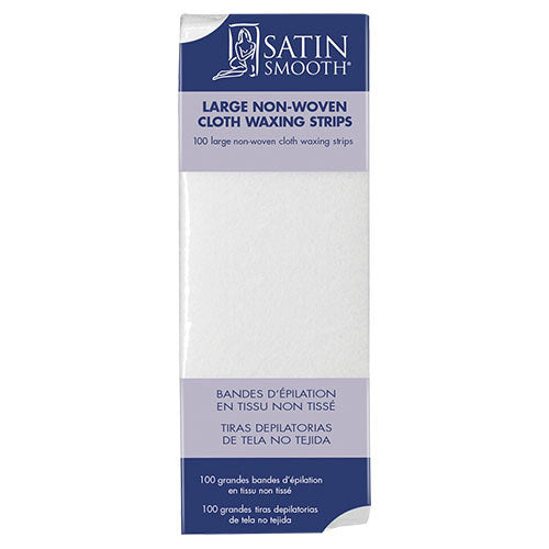 Satin Smooth Large Non-Woven Strips 100/pack