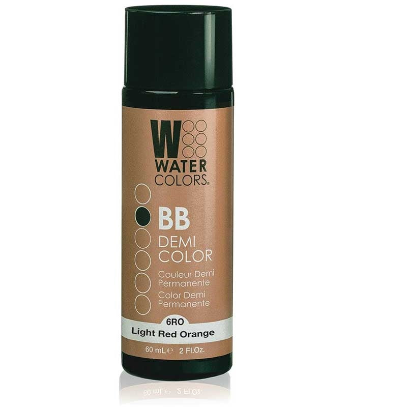Black Tressa Watercolors BB Demi Lg Red/Orange