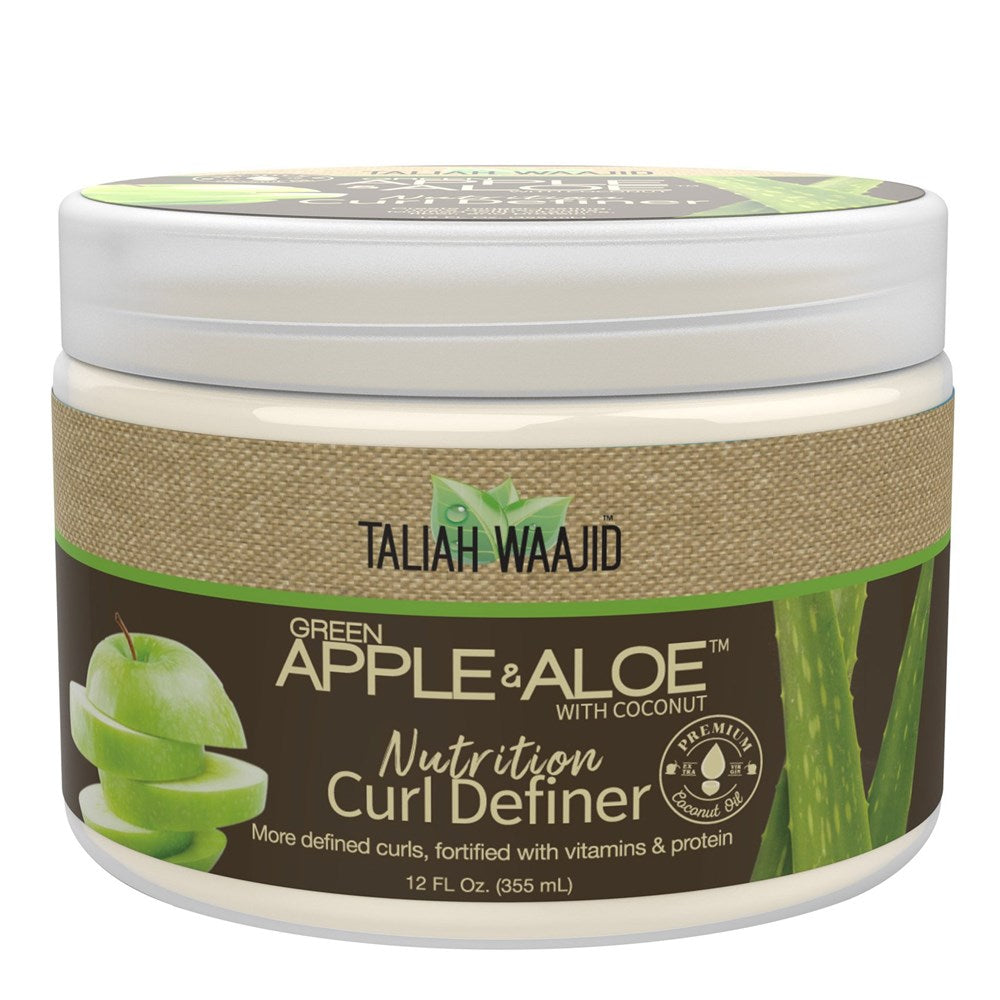 Gray TALIAH WAAJID Green Apple & Aloe Nutrition Curl Definer (12oz)