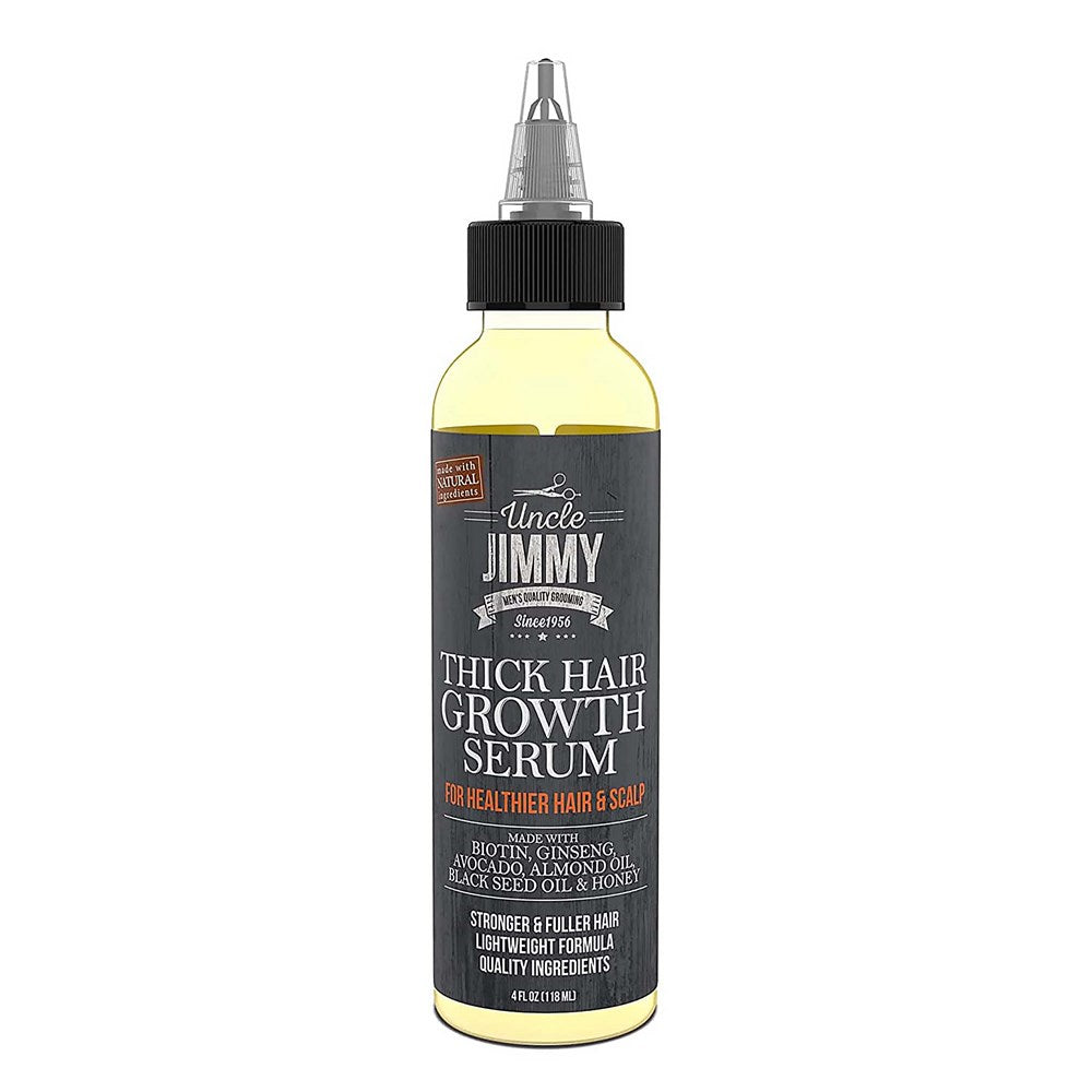 White Smoke UNCLE JIMMY Thick Hair Growth Serum (4oz)
