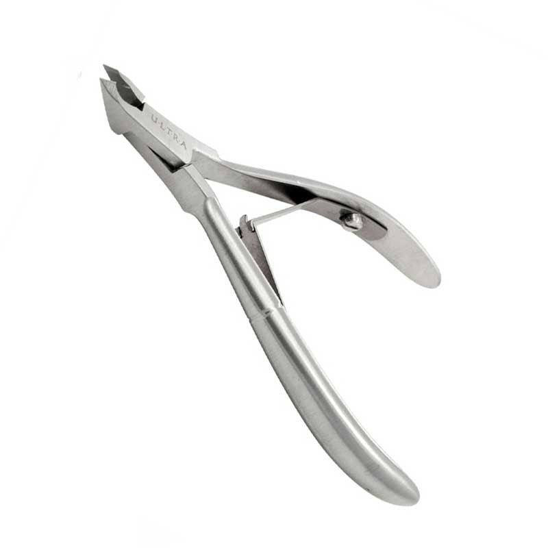 White Smoke Ultra Quarter Jaw Cuticle Nipper 3.75