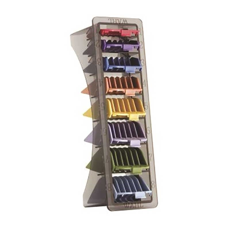 White Smoke Wahl (53152) Caddy with 8 Guides Colour Coded