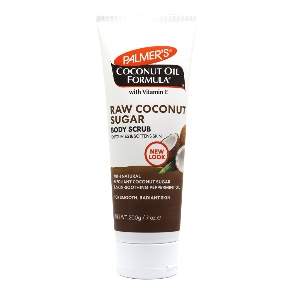 White Smoke PALMER'S Raw Coconut Sugar Body Scrub (7oz)