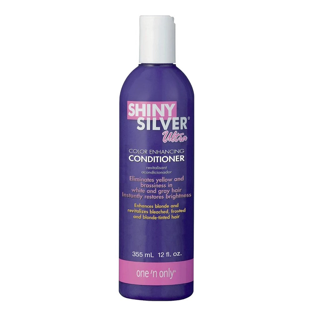 White Smoke ONE 'N ONLY Shiny Silver Color Enhancing Conditioner (12oz)