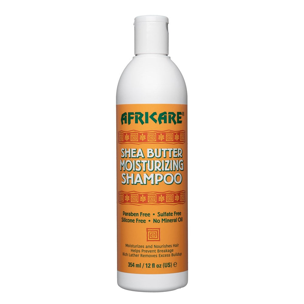 White Smoke AFRICARE Shea Butter Moisturizing Shampoo (12oz)