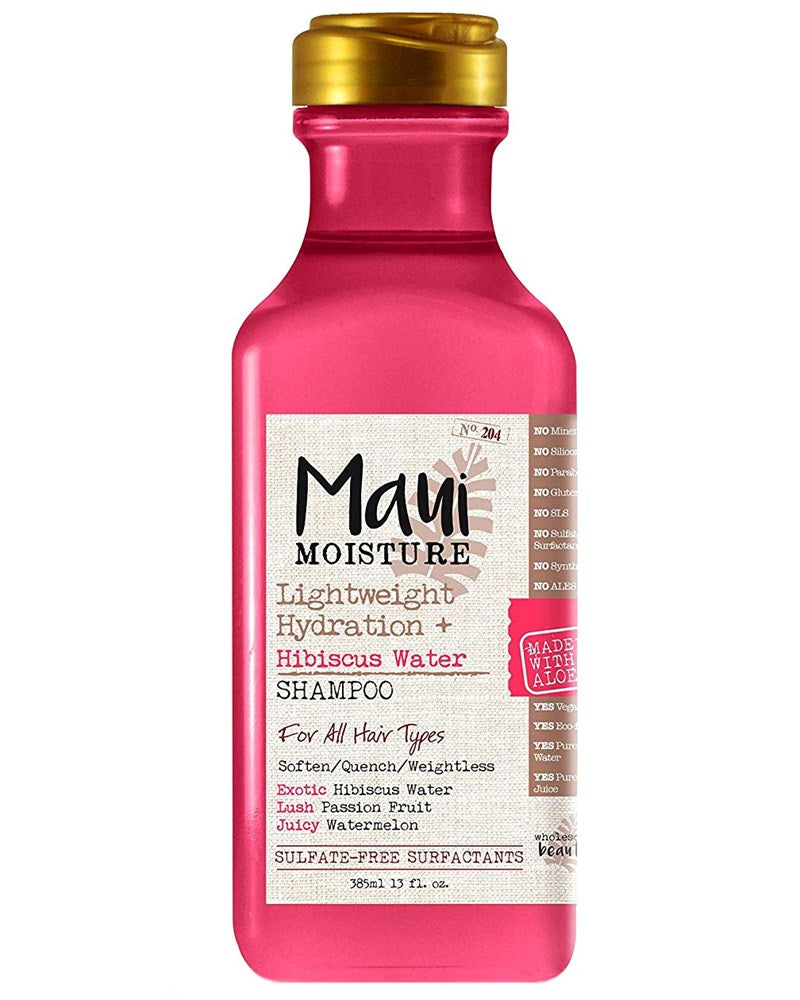 White Smoke MAUI MOISTURE Lightweight Hydration Hibiscus Water Shampoo