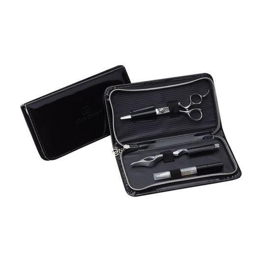 White Smoke Olivia Garden PrecisionCut Shear & Razor Kit 6.5 Inch