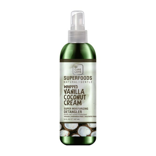 White Smoke Be Care Love Whipped Vanilla Coconut Cream Super Moisturizing Detangler