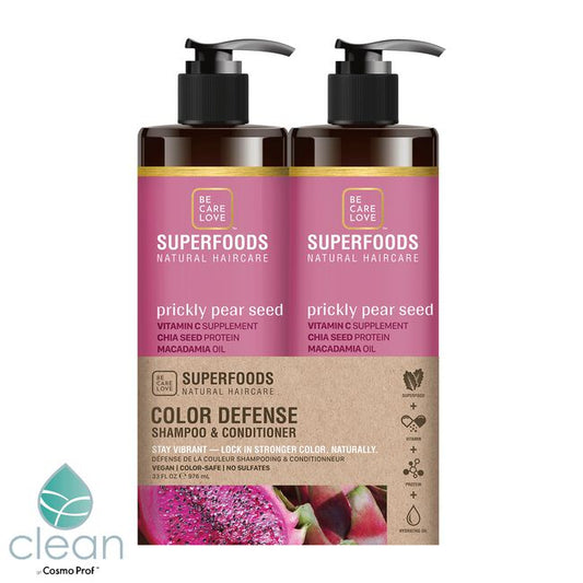 White Smoke Be Care Love Prickly Pear Seed Color Defense Liter Duo