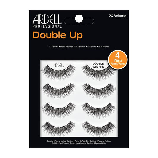 Black Ardell 4 Pack Double-Up Wispies