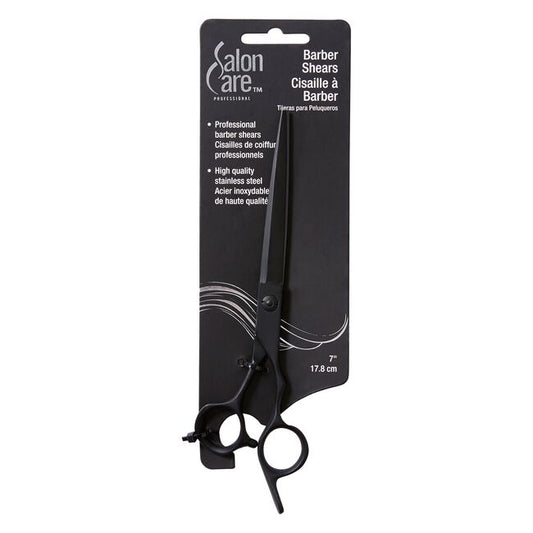 White Smoke Salon Care Salon Care Black Matte Barber Shear 7 Inch