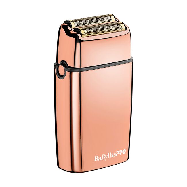 Dark Salmon BaBylissPRO Rose Gold Double Foil Shaver