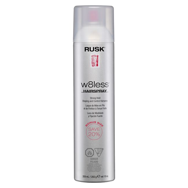 Rusk W8less Hairspray Bonus Size 55%