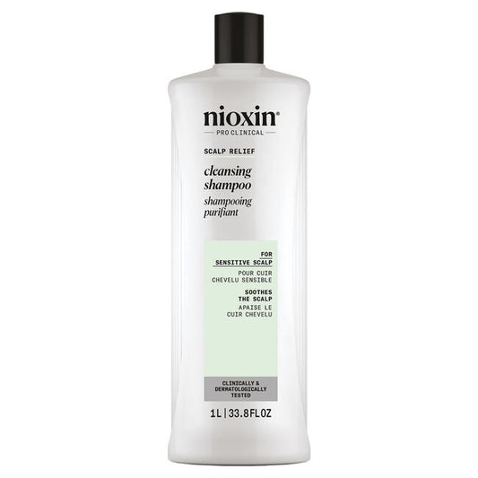 White Smoke Nioxin Scalp Relief Cleanser