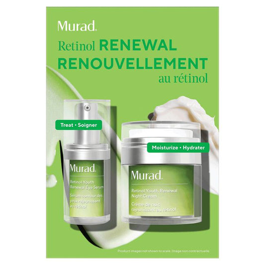 Yellow Green Murad Retinol Renewal Value Set