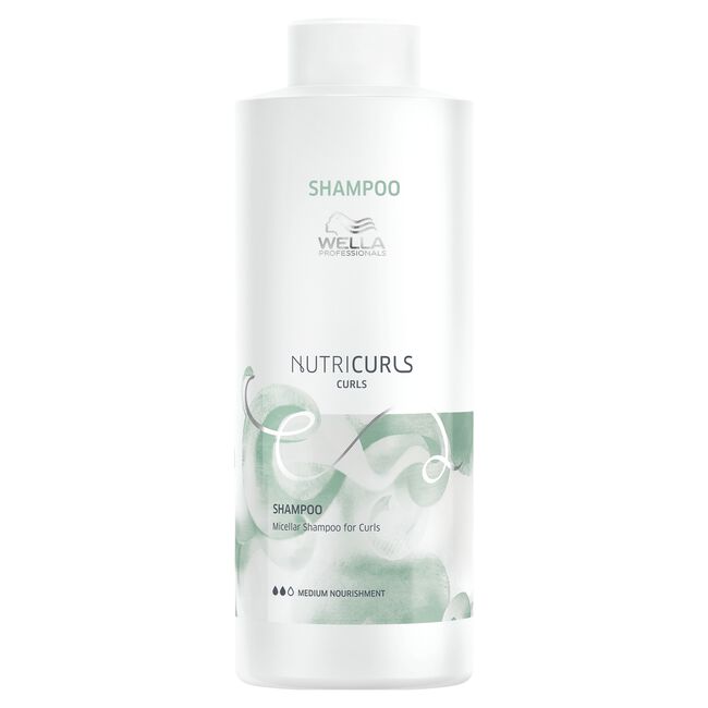 White Smoke Wella Nutricurls Waves Shampoo