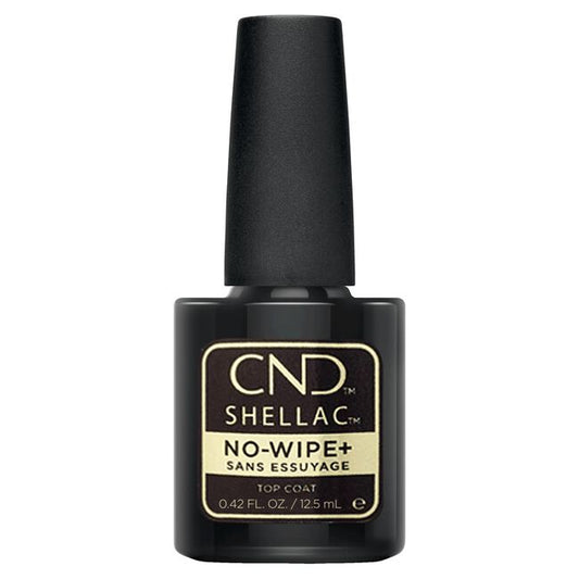White Smoke CND Shellac No-Wipe+ Top Coat