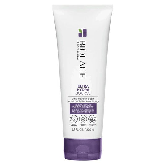 White Smoke Biolage Ultra HydraSource Leave-In Cream