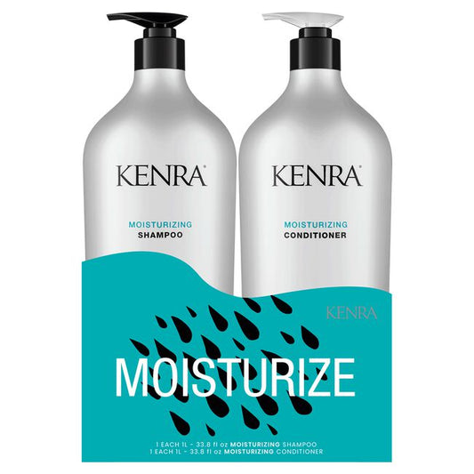 White Smoke Kenra Professional Moisturizing Liter Duo