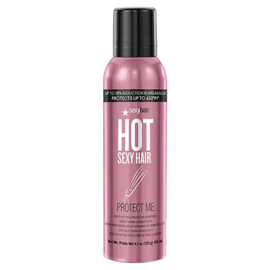 Rosy Brown SexyHair Hot Tool Protection Hairspray