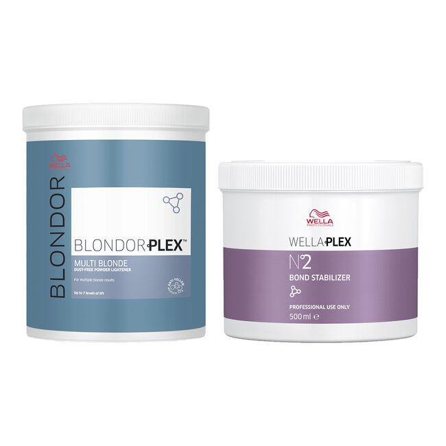 White Smoke Wella Blondorplex & Wellaplex Bundle