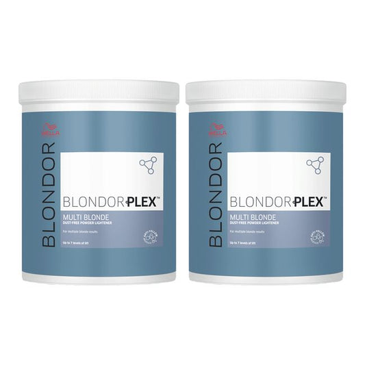 White Smoke Wella Blondorplex Duo