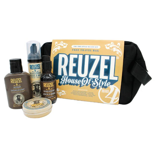 White Smoke Reuzel 4 Pack Beard Mix