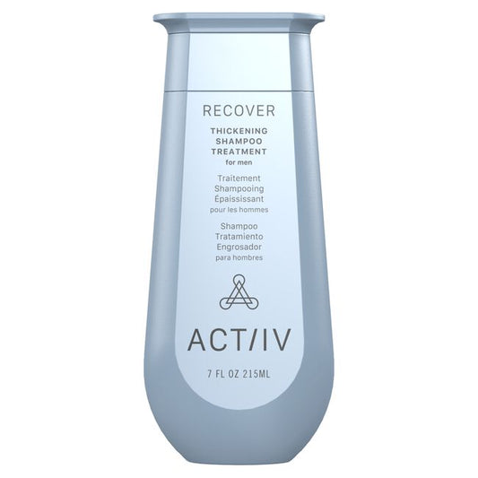 Light Gray ACTiiV Hair Science Recover Thickening Shampoo Treatment for Men