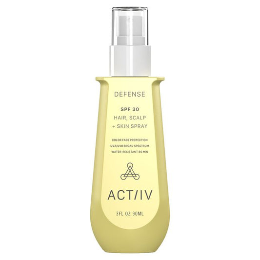 White Smoke ACTiiV Hair Science Defense SPF 30 Hair, Scalp & Skin Spray