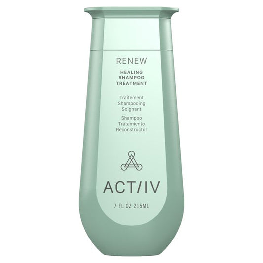 Light Gray ACTiiV Hair Science Renew Healing Shampoo Treatment