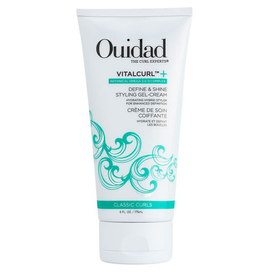 White Smoke Ouidad VitalCurl Define & Shine Styling Gel - Cream